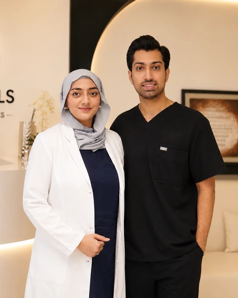Beverly Hills Clinic Practitioner standing next to Ultraformer III treatment equipment